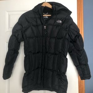 Black North Face Down Jacket